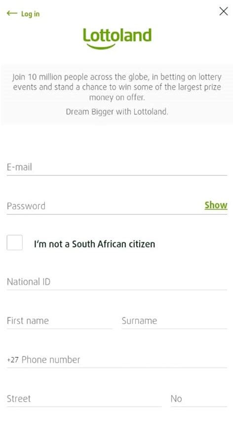 How to Register at Lottoland South Africa.
